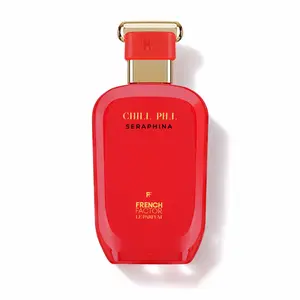 French Factor Chill Pill Seraphina | Key Notes: Blackcurrant, Pink Pepper, Grapefruit, Rose, Jasmine, Amber, Cedar Wood | Long Lasting Perfume for Women | 3.3 Fl.oz
