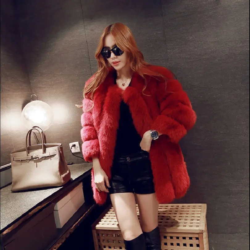bright red