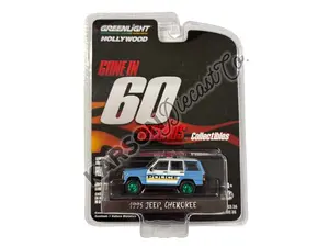 CHASE 1995 Jeep Cherokee - San Pedro Police Gone in Sixty Seconds (Hollywood Series 36) Diecast 1:64 Scale Model - Greenlight 44960E