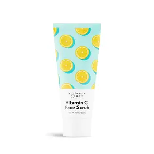 Elizabeth Mott Sure Thing! Vitamin C Face Scrub -  Brightening & Exfoliating, Gentle Formula, Vegan, Alcohol Free Skincare Radiant Skin Repair Radiance Plant Cleanser