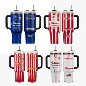 Chivas Guadalajara Third Kit Inspired Tumbler 40oz 20oz With Handle Travel Mug Football Club Fan Drinkware Gift Idea