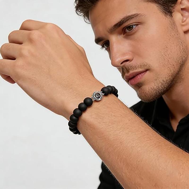 I Love You 100 Languages Bracelets Couples Gifts To My Men, Boyfriend, Girlfriend, Husband, My Love, Soulmate, Fiance - Anniversary Valentines Day Birthday Christmas  for Him and Her