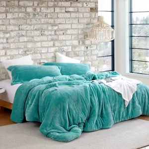 Coma Inducer Oversized Comforter Set - Me Sooo Comfy - Dusty Turquoise