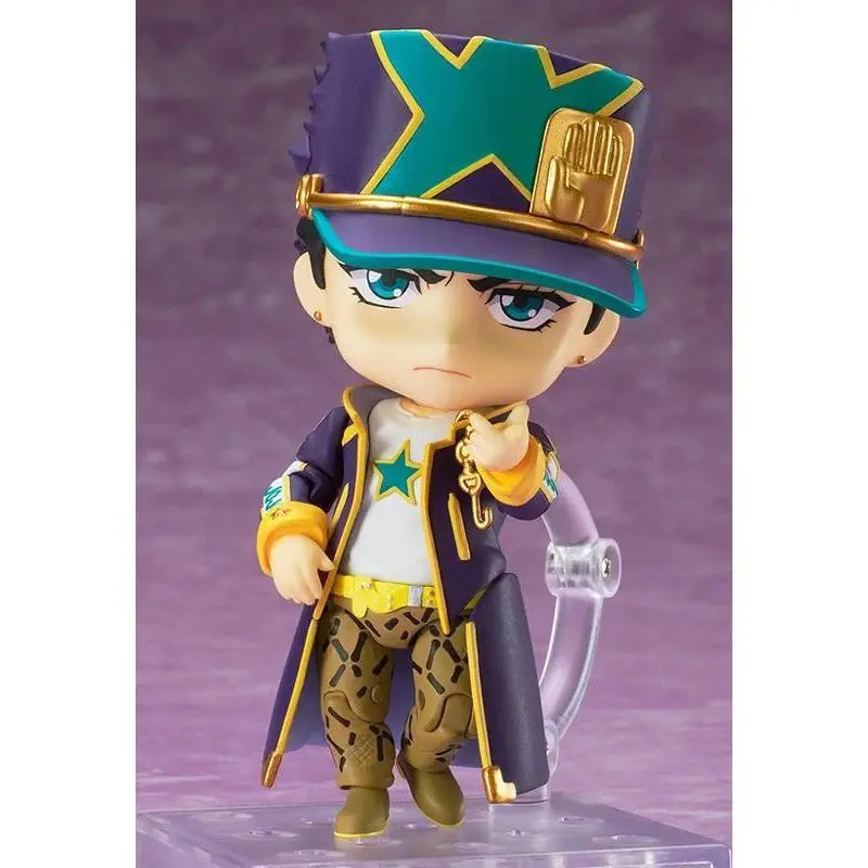 10cm JoJo's Bizarre Adventure JoJos Kujo Jotaro Kujō Jōtarō 1851# Anime Action Figure Toys Doll Collection Christmas Gift