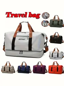 Large Capacity Travel Bag  Expandable Fitness Bag Handheld Business Travel Bag Ideal for Gym and Travel Versatile and Durable Travel Duffle Bag