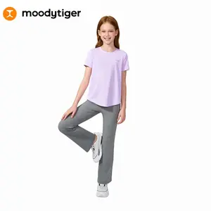 moodytiger Kids Cloudie Air Bootcut Leggings Cooling Comfort Sun Protection Kids Leggings for Girls