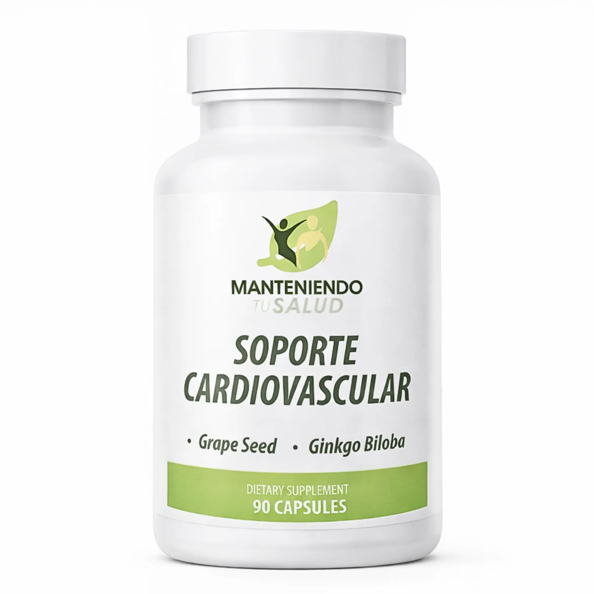 Manteniendo Tu Salud Soporte Cardiovascular Butcher's Broom & Horse Chestnut Extract 90 Capsules Dietary Supplement for Heart Health