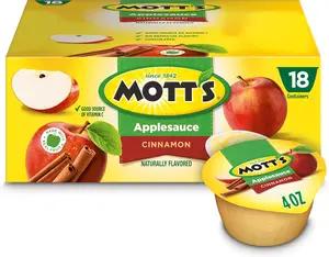 Mott's Applesauce, No Artificial Flavors, Good Source Of Vitamin C, Nutritious Option For The Whole Family