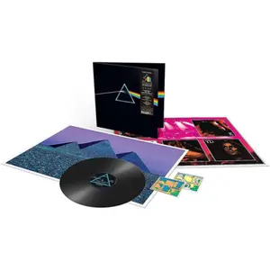 Pink Floyd - The Dark Side of the Moon (50th Anniversary)  [VINYL RECORD - LP] Gatefold LP Jacket, 180 Gram, Poster, Rmst, Stickers, Anniversary Ed