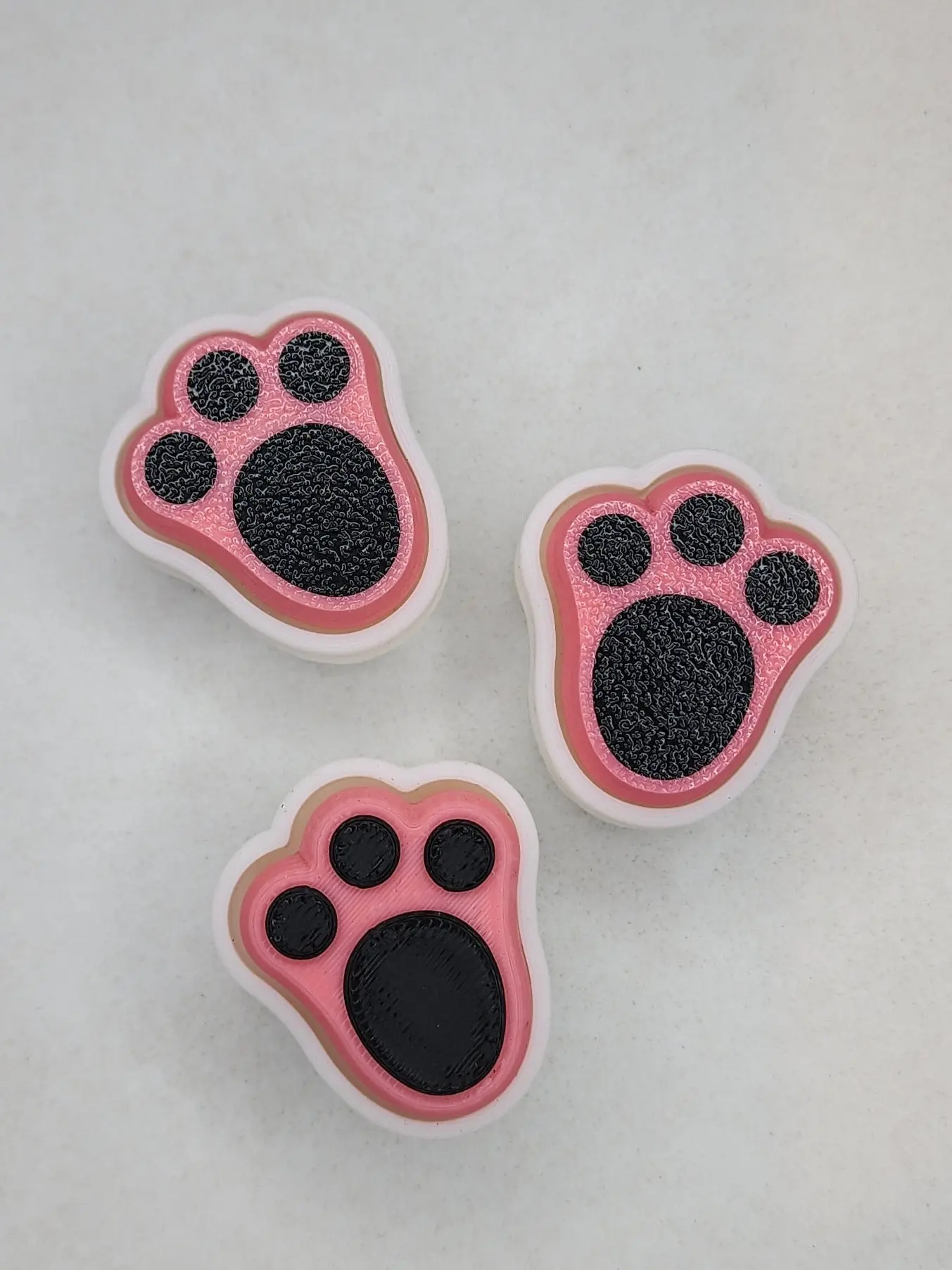 Single Click Bunny Paw Clicker Fidget – 3D Printed