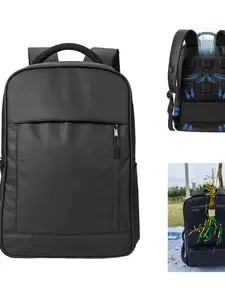 USB Cooling Fan Backpack, Breathable Summer Backpack for Travel, Hiking, Outdoor Use, Ideal for Hot Weather