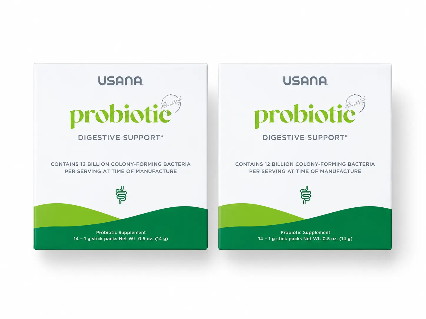 USANA Probiotic 2-Pack Daily Nutrition Capsules | Probiotic Formula | 2-Pack | Probiotic Capsules | USANA Probiotic | Daily Nutrition | Capsule Formula | Original USANA Product | Individual Capsules | Probiotic Pack | Nutrition Formula for Adults Set Pack