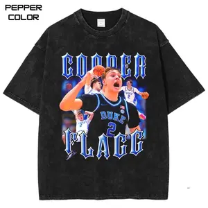 Cooper Flagg Duke Vintage Graphic Tee, Basketball Classic T-Shirt, Game Day Shirt, Unisex Streetwear Tee, cotton crewneck shirt,Trending, All Size, Gift Basketball fans