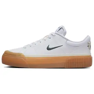 Nike Court Legacy LIFT MS Low-Top Sneakers for Women in White with Comfortable Design Trending Shoes, House White Official Shoes to Get / Maison Mihara