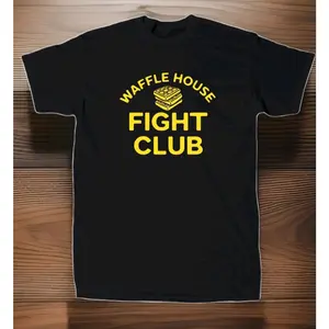 Waffle House Fight Club Men’s Funny Offensive Sarcastic T-Shirt Hoodie