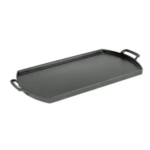 Lodge Blacklock Triple Seasoned Double Burner Griddle