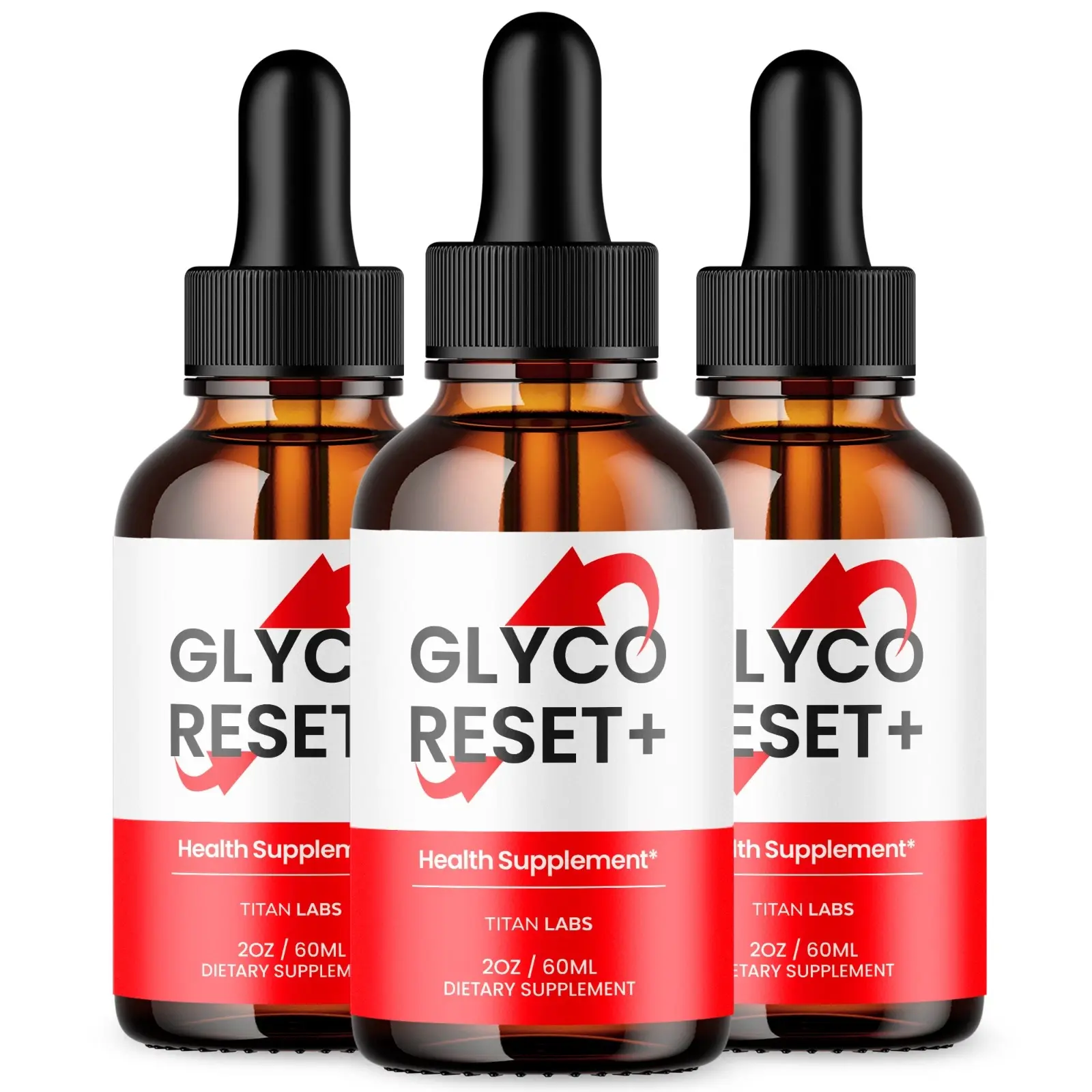 Glyco Reset Drops Advanced Blood Support Supplement GlycoReset 90 Servs