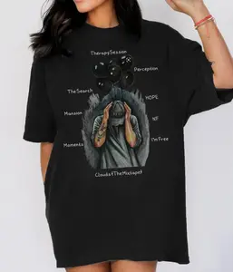 NF Music Graphic Tee, Therapy Session Album Art T-Shirt, Real Music Emotional Rap Shirt, Streetwear for Men and Women, Perfect Gift for Fans of NF and Hip-Hop Culture