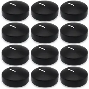 Set of 12 3 inch Black Floating Candles Large Unscented Dripless Water Wax Halloween Candles for Vases, Centerpieces at Wedding, Party, Pool, Halloween Holidays - 10 Hour Burning