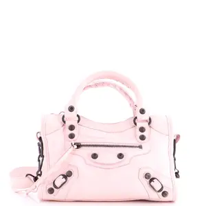 Pre-owned Balenciaga Leather Shoulder Bags Le City Bag Mini by Rebag