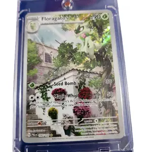 Pokemon Paldea Evolved Floragato Card with Seed Bomb & Magic Whip Abilities for Collectors
