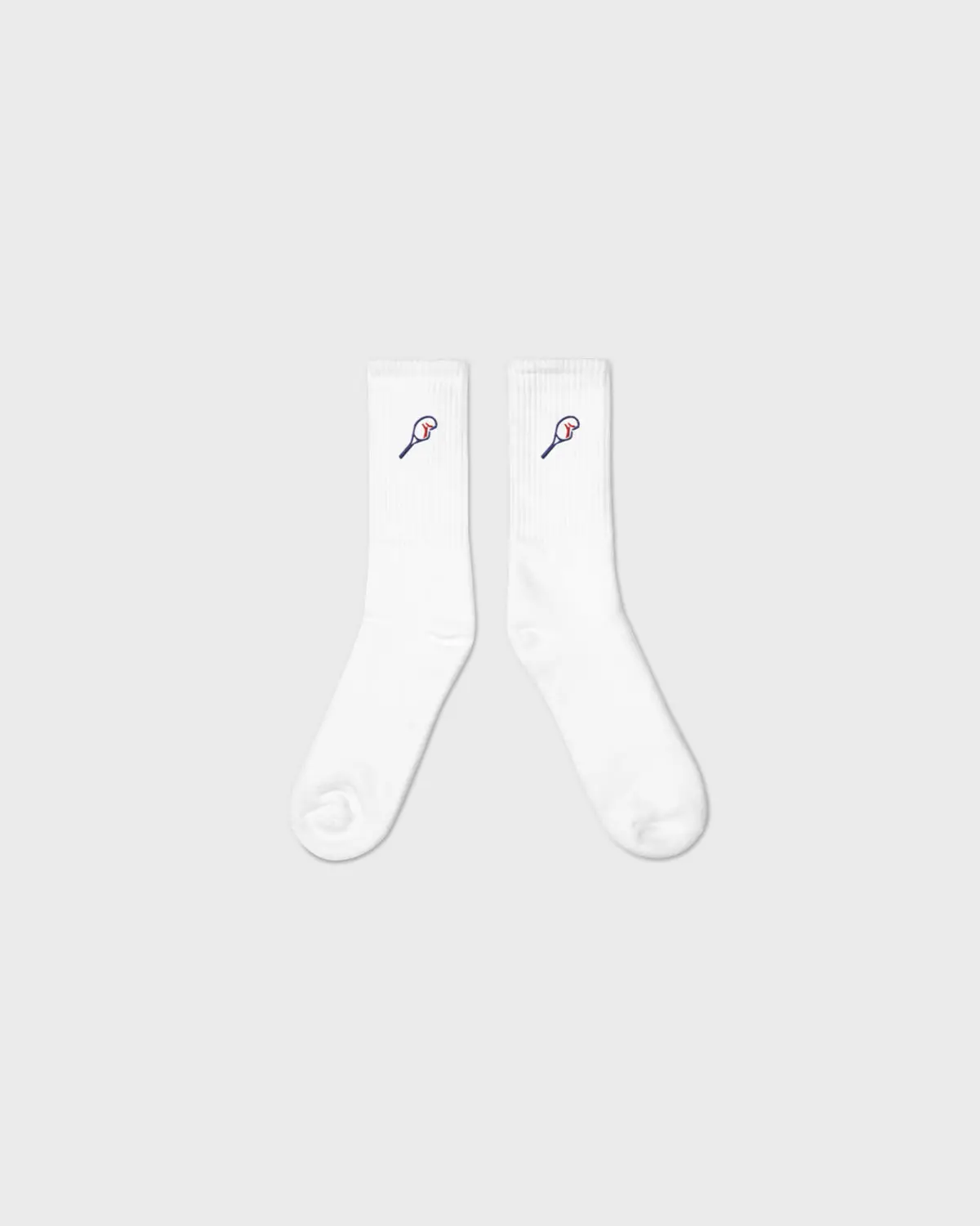 Embroidered Broken Racket Socks - Tournament Colors