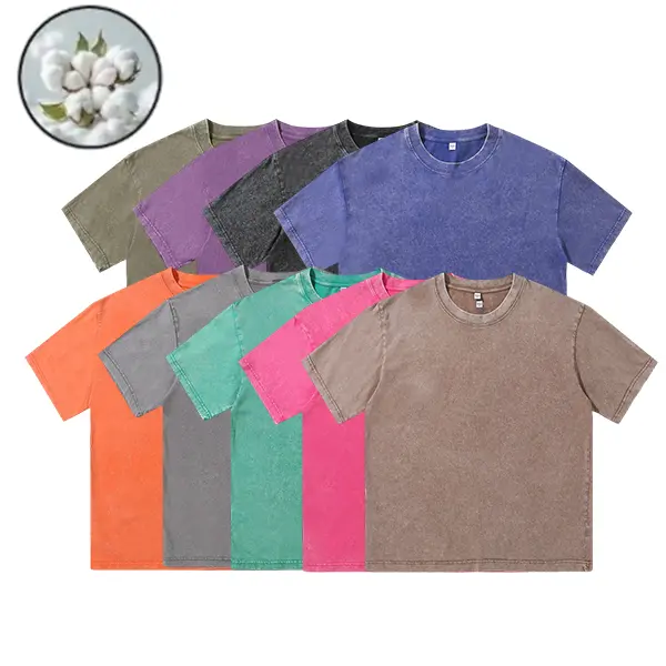 Men’s Vintage Washed Regular Fit T-Shirt, Crew Neck Short Sleeve Casual Basic Tee, Solid Color Everyday Streetwear Top, 2-Pack & 3-Pack Available, Multiple Color Options, TikTok Shop Deals