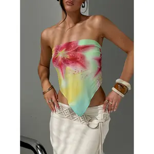 Nellie Hair Scarf Aqua Tropical