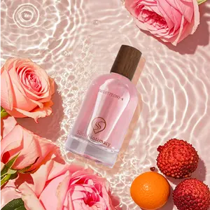 Fragrance,Perfume,Woman for perfume,Enhance charm,Perfume gift,Long-lasting fragrance,Floral,Silent Intimacy SWEETPEONY-4,Same origin asfamous brands,Natural herbal extract,100ml Pink Rose