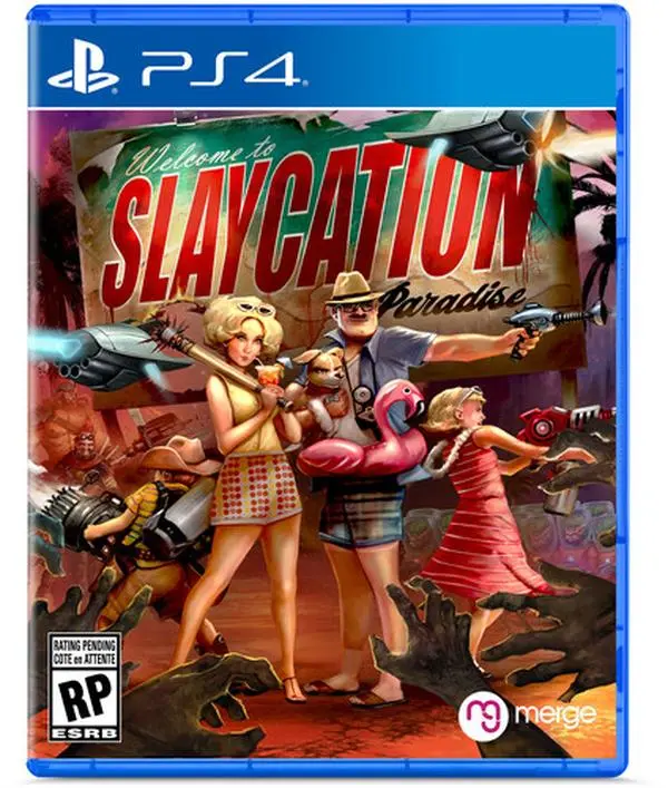 PlayStation Slaycation Paradise Apocalypse Mature Crescent Single Game, PS4 Version Video Game for PlayStation 4 [GAMING CONSOLES ELECTRONICS]