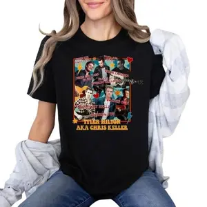 One Tree Hill Hilton Chris Keller Graphic Tee Tshirt Cotton Fit