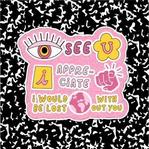 I Appreciate You Sticker | Employee Appreciation Gift | Thank You Sticker | Appreciation gift | Co-Worker Sticker | Co Worker Appreciation |