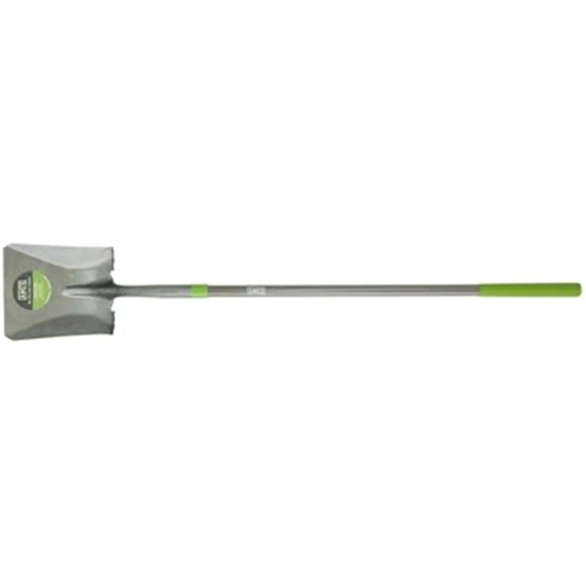 Ames AME25337100 Square Point Digging Shovel - LHSP Fiberglass Long Handle, Landscaping Tool for Dirt/Mulch, Heavy-Use Gardening Gear, 15-Year Warranty, Good Value to Homeowners