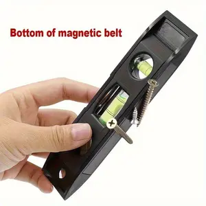 6 Inch Level Ruler Measurement Level Ruler Balance Ruler With Magnetic Ruler Tool Hardware
