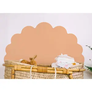 Headboard Wall Decal Arch Shell Mermaid Bed Sticker, LF178