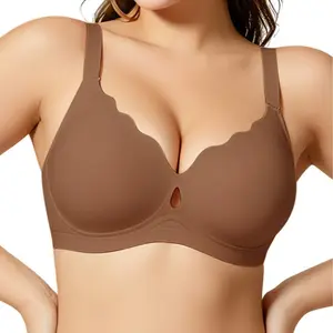 Wireless Bras for Women Seamless Push Up Full Coverage Bralette No Underwire Comfort Everyday T Shirts Bra jelly