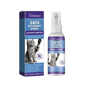 Cat Urine Deterrent Spray - Gentle Formula Care Spray to Stop Cats from Peeing on Bed Effectively cat potty training cat behavior solution