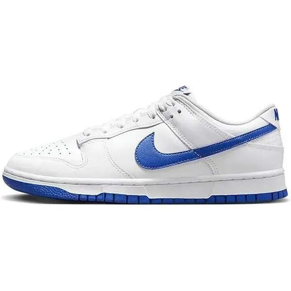 Men's Nike Dunk Low Retro White/Hyper Royal (DV0831 104) Men's Nike Dunk Low Retro White/Hyper Royal (DV0831 104)