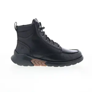 Dingo Tailgate DI-309 Mens Black Leather Lace Up Casual Dress Boots