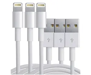 3-PACK USB Data Fast Charger Cable Cord For Apple iPhone 6 7 8 Xs 11 12 13 MAX
