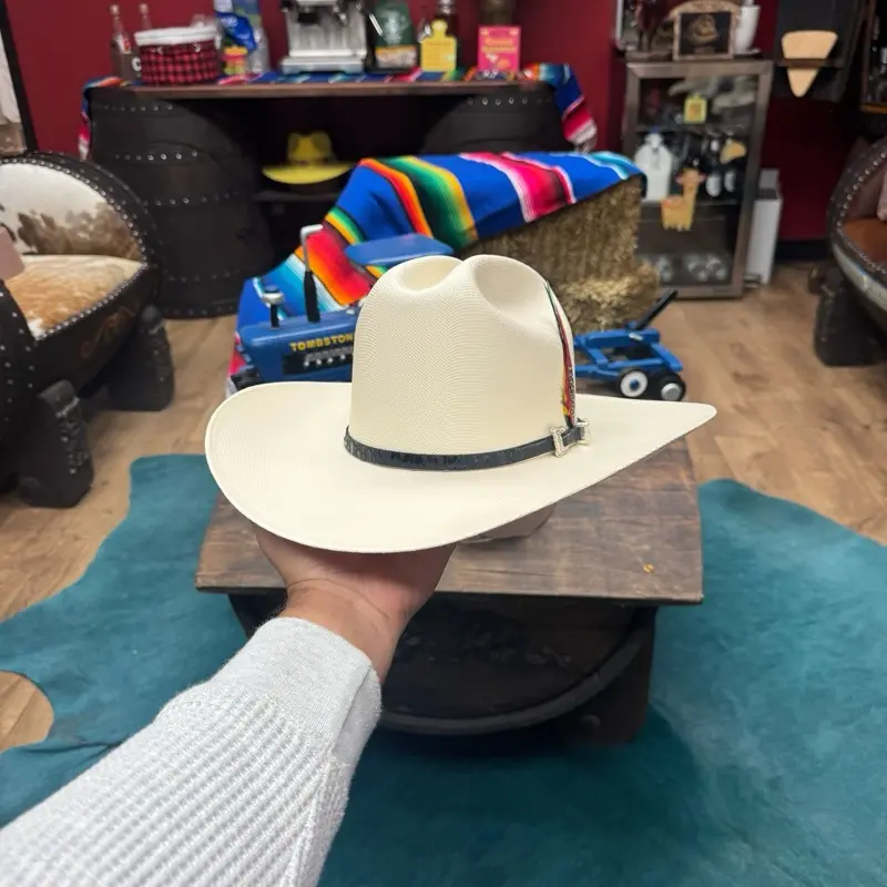 Tombstone 1000X chaparral telar 4” brim short crown cowboy hat