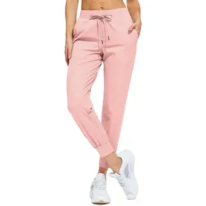 Women's Joggers Pants Pockets Drawstring Running Sweatpants for Women Lounge Workout Jogging