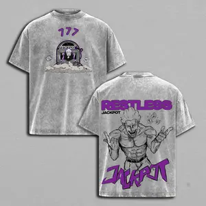 valentine shirts Hakari Kinji Tee Washed – Jujutsu Kaisen Vintage Washed Heavy Cotton Oversized Anime Manga T-Shirt & Hoodie, Double Printed Retro Unisex Streetwear Graphic Top, Private Pure Culling Game Fighte lemon demon gift gorlock destroyer tshirt