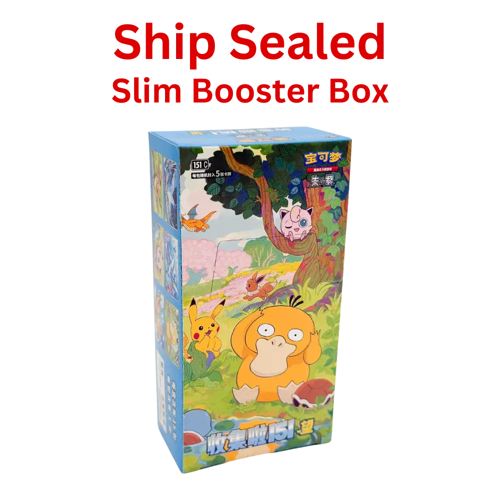slim booster box Unleashed Chinese Riftbound Featuring cards from the Unleashed set Pokemon Collect 151 Hope Slim