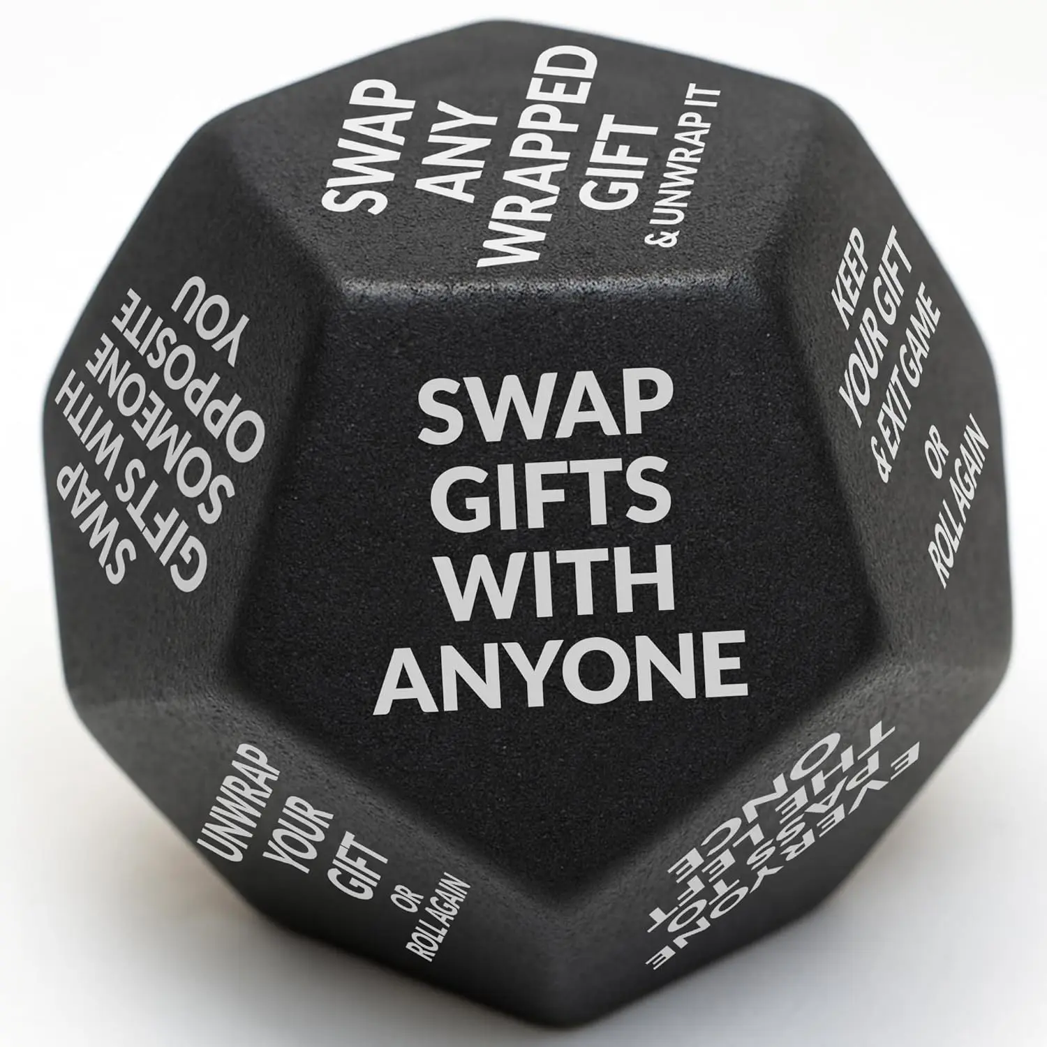 Twelve-sided exercise decision dice, portable and interesting fitness decision dice, compact dynamic exercise dice, suitable for home gym workouts