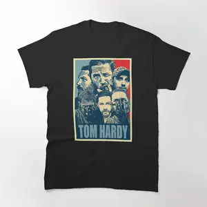 Tom Hardy T-Shirt Stylish and Modern Design Featuring Tom Hardy Perfect for Fans of the Actor and Casual Fashion Trendy and Comfortable T-Shirt