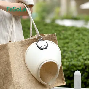 FaSoLa magnetic hat clip, portable bag accessory for travel, magnetic panda pendant hook
