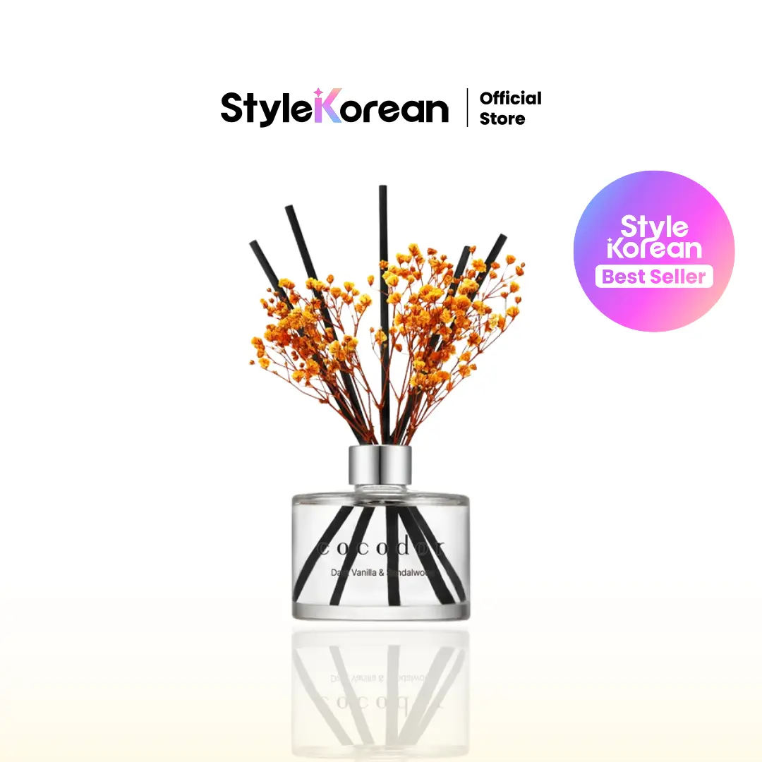 [COCODOR] Flower Diffuser 200ml  (1 Pack) 7 Scent variation 1 Signature Collection A  I Unique Scent, Oil Diffuser & Reed Diffuser Sticks, Home Decor & Office Decor, Fragrance and Gifts