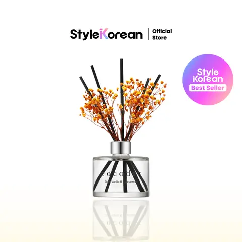 [COCODOR] Flower Diffuser 200ml  (1 Pack) 7 Scent variation 1 Signature Collection A  I Unique Scent, Oil Diffuser & Reed Diffuser Sticks, Home Decor & Office Decor, Fragrance and Gifts