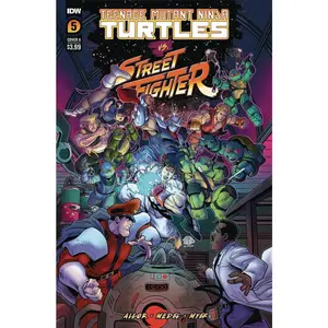 Teenage Mutant Ninja Turtles vs. Street Fighter #5 (Of 5) - Cover A Medel